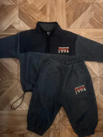 오션앤그라운드 플리스 저지 세트