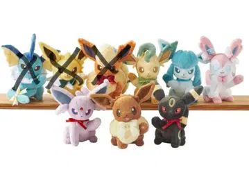 포켓몬 센터 봉제 인형 이브이 컬렉션 6종류