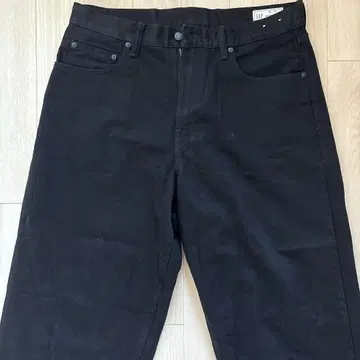 GAP 엑스트라 배기 블랙 데님 33 | 32