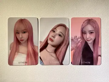 aespa either& 지젤 트레이딩 카드 혜택