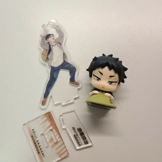 하이큐 아카아시 케이지 오네무탄 가챠 크로니클 아크릴 스탠드