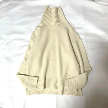 유나이티드 애로우즈 울 캐시미어 오버 터틀넥 니트 풀오버