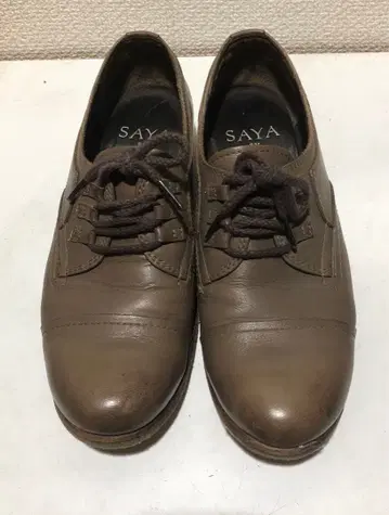 SAYA 브라운 로퍼 23.5