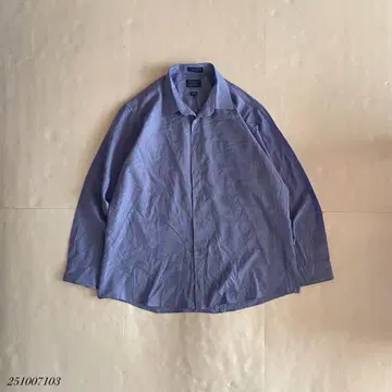 US 구제 의류 90's PACEWEAR 긴팔 셔츠 블루 계열