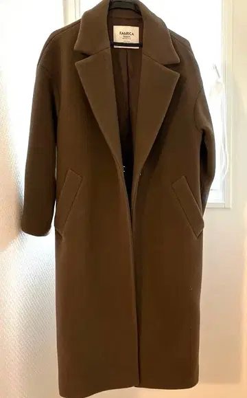 GREENLABELRELAXING 울 캐시미어 롱 코트 FAbRICA