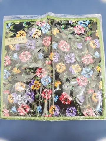FEILER 꽃무늬 손수건 팬지