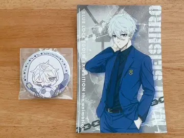 블루 록 전시회 파스텔팝 메탈 엽서 캔뱃지 블루 록 나기