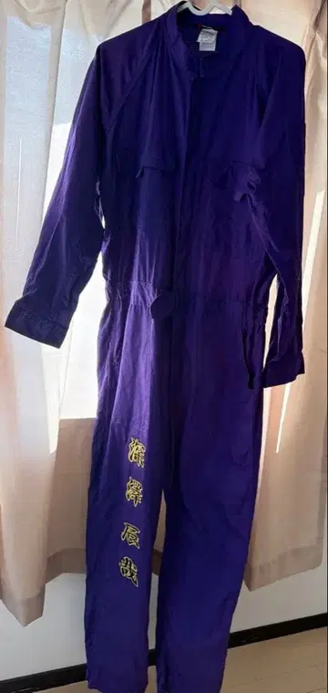 후카사와 타츠야 오버롤 작업복 이름 자수 L 사이즈