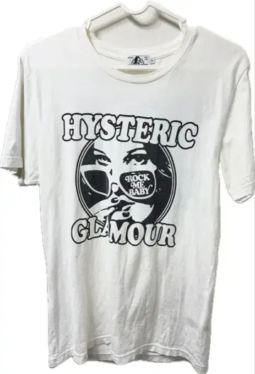 HYSTERIC GLAMOUR 화이트 T셔츠
