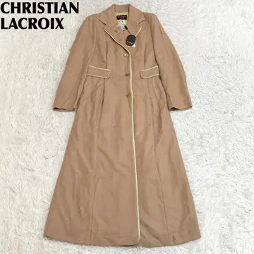 택 포함 미사용 CHRISTIAN LACROIX 체스터 코트 38