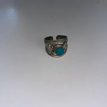 터콰이즈 실버 오픈 반지
