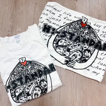 Hi-STANDARD 티셔츠 타월 세트