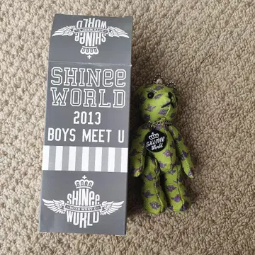 SHINee World 2013 베어 키링 박스 포함