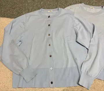 IENA 색스 블루 앙상블 니트