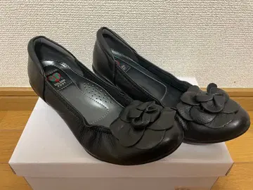 GOLDEN FOOT 골든풋 플랫 밸리 신발 펌프스 블랙