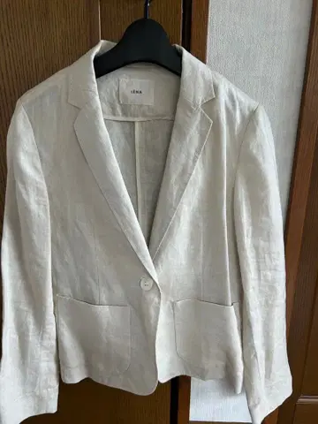 IENA 린넨 테일러드 자켓