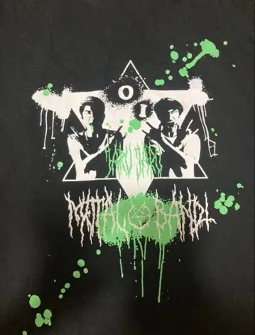 자루자루 오이메탈 밴딩 T셔츠