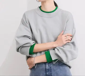 LE CERCLE par rope' 레이어드 스타일 맨투맨 니트