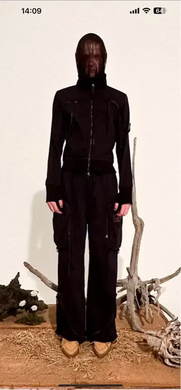 SYUMAN. 25fw-MS002-B Jet track jacket