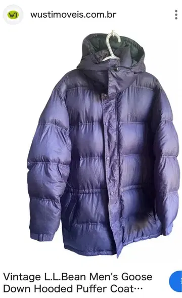 90s L.L.Bean GooseDown Hooded Puffer