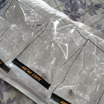 베어브릭용 BE@RBRICK 클리어 케이스 체인 포함 알찬 3개 세트