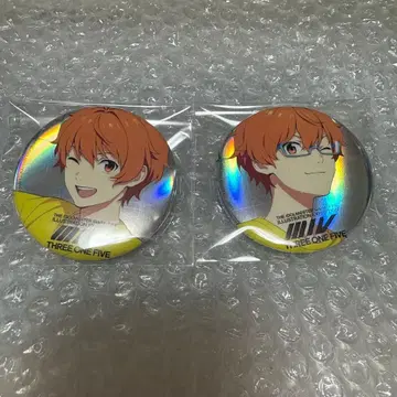 아이돌 마스터 SideM W 아오이 유스케 쿄스케 캔뱃지 FiFS