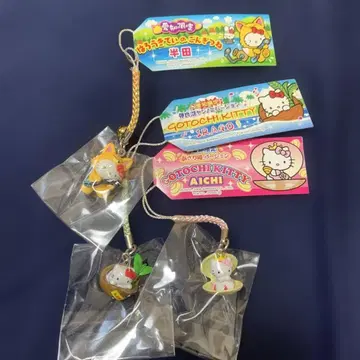 지역 한정 아이치 헬로키티 스트랩 3개 세트