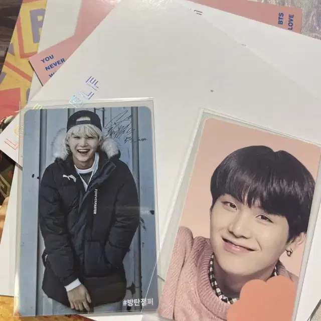 방탄 bts 슈가 윤기 푸마 포카