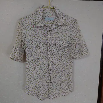 HYSTERIC GLAMOUR 꽃무늬 반팔 셔츠