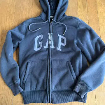GAP 네이비 풀 집업 후드티 S