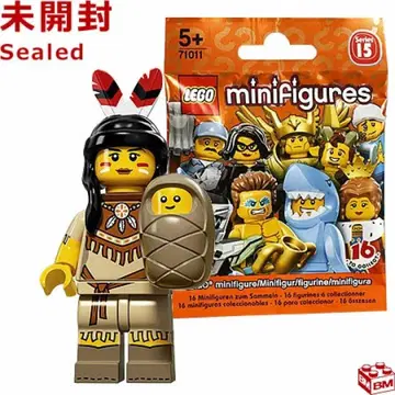 원주민 가족 1체 정품 LEGO 미니 피규어 시리즈 15 레고