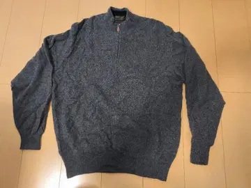 LINDBERGH 캐시미어 집업 스웨터 그레이