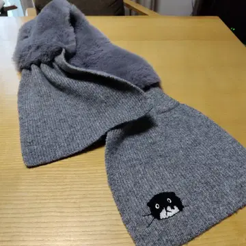 애프터눈 티 머플러 미사용 새상품