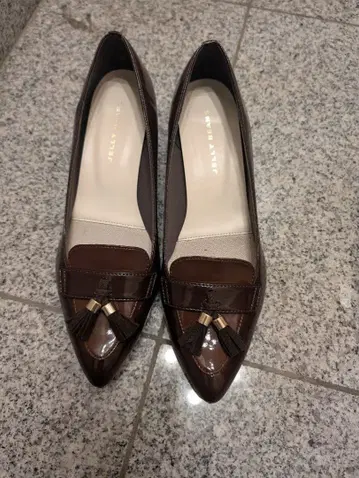 JELLY BEANS 브라운 펌프스