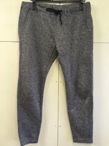 그라미치 플리스 팬츠 서리 내린 듯한 그레이 속기모 웜 팬츠