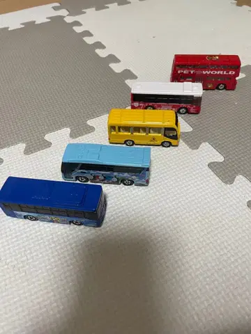 미니 버스 컬렉션 5대 세트