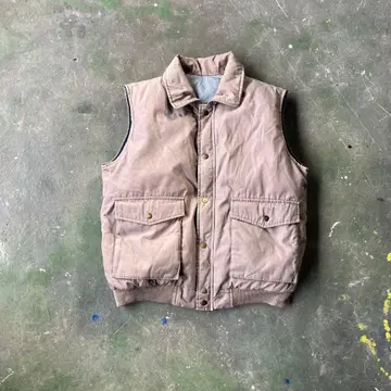 OUTDOOR EXCHANGE 리버서블 다운 베스트