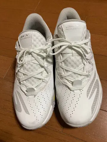 SKX 피클볼 화이트 스니커즈