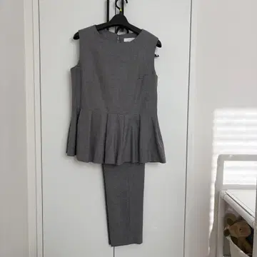 aquagirl 페플럼 상의 팬츠 셋업