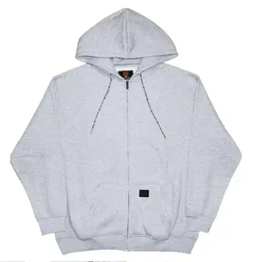 fb county 그레이 집업 후드 부착 후드티