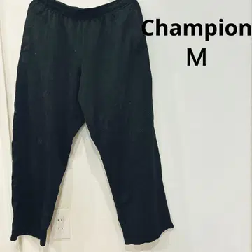 블랙 조거 팬츠 Champion 챔피온