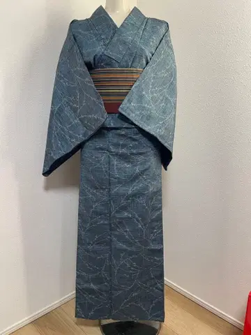 츠무기 히토에 기모노만