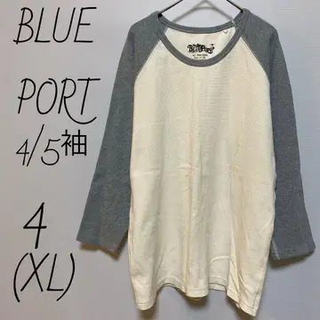 블루포트 BLUE PORT 9부 소매 T셔츠 사이즈 4(XL)