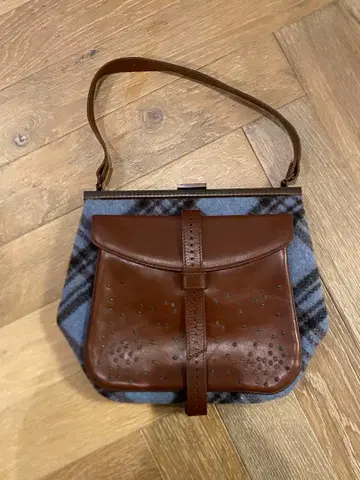 JAMIN PUECH 가죽&울 핸드백