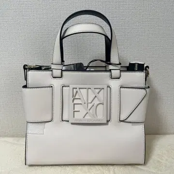ARMANI EXCHANGE 숄더백 화이트