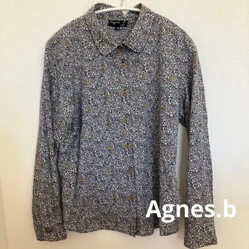 아그네스 b 꽃무늬 블라우스