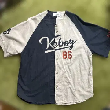 KEBOZ 베이스볼 셔츠 프릭스스토어 콜라보