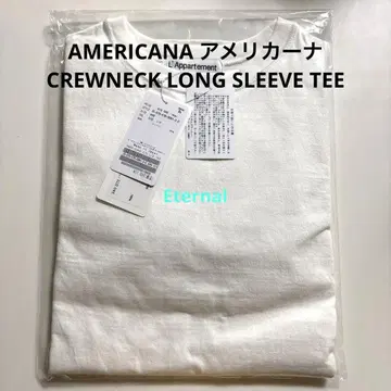 라빠르망 아메리카나 크루넥 롱 슬리브 티