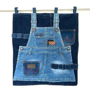 931. 데님 리메이크 월 포켓 오버롤