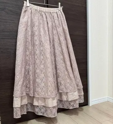 millebonheur 전체 레이스 스커트